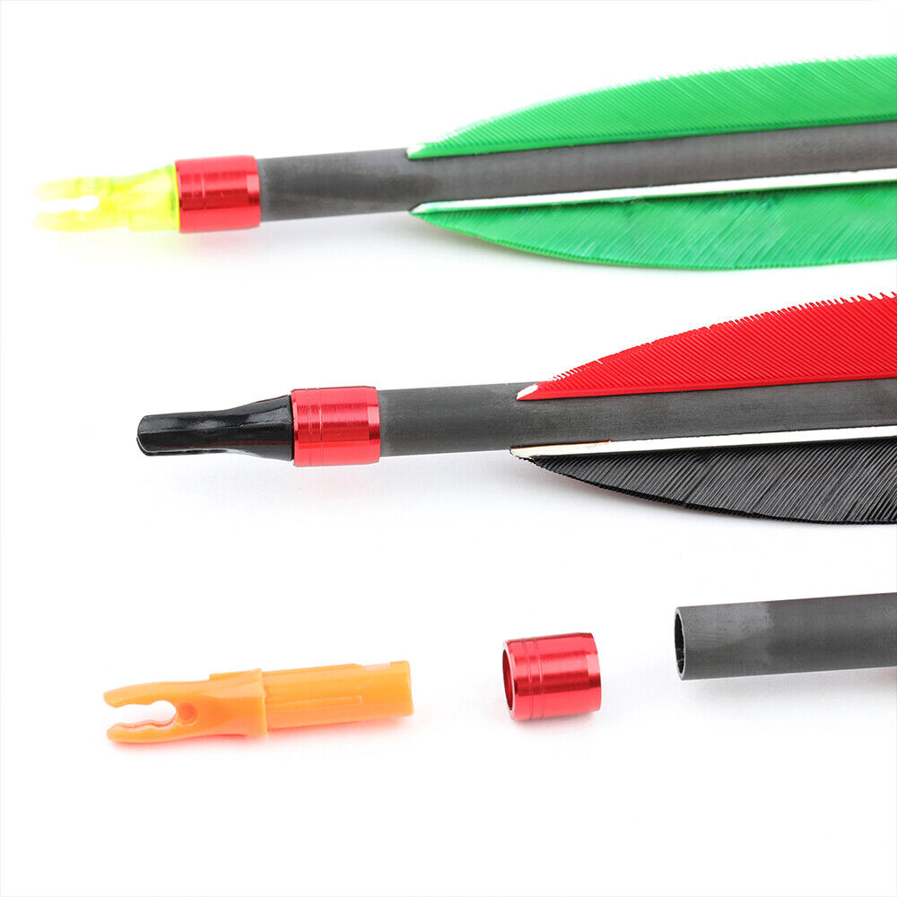 50Pcs Archery Explosion-proof Ring ID6.2mm OD7.1/7.4/7.6mm Arrow Nocks Protector